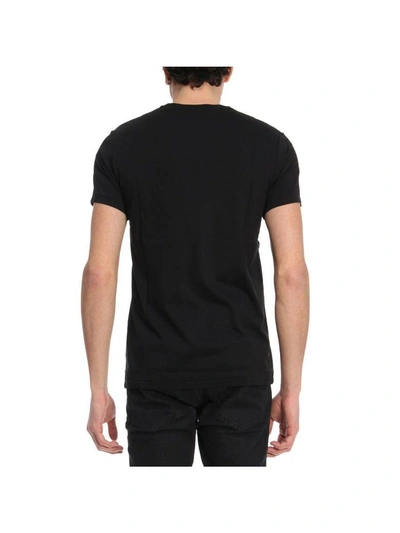 Shop Burberry T-shirt T-shirt Men  In Black