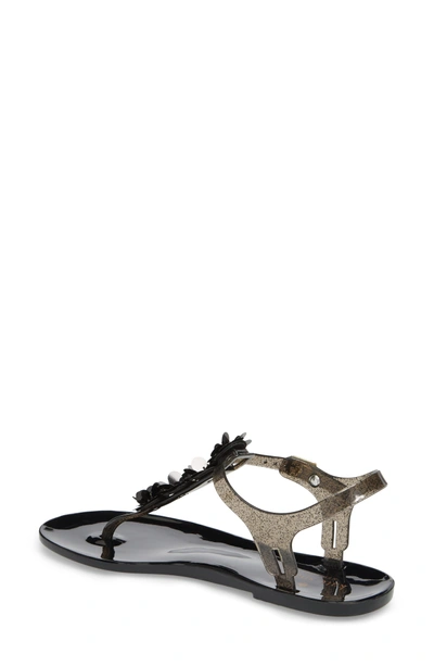 Shop Kate Spade Farrah Thong Sandal In Black