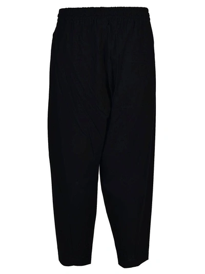 Shop Y-3 Dropped Crotch Track Pants In Black