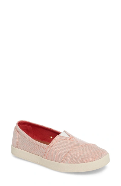 Shop Toms Avalon Slip-on In Pink