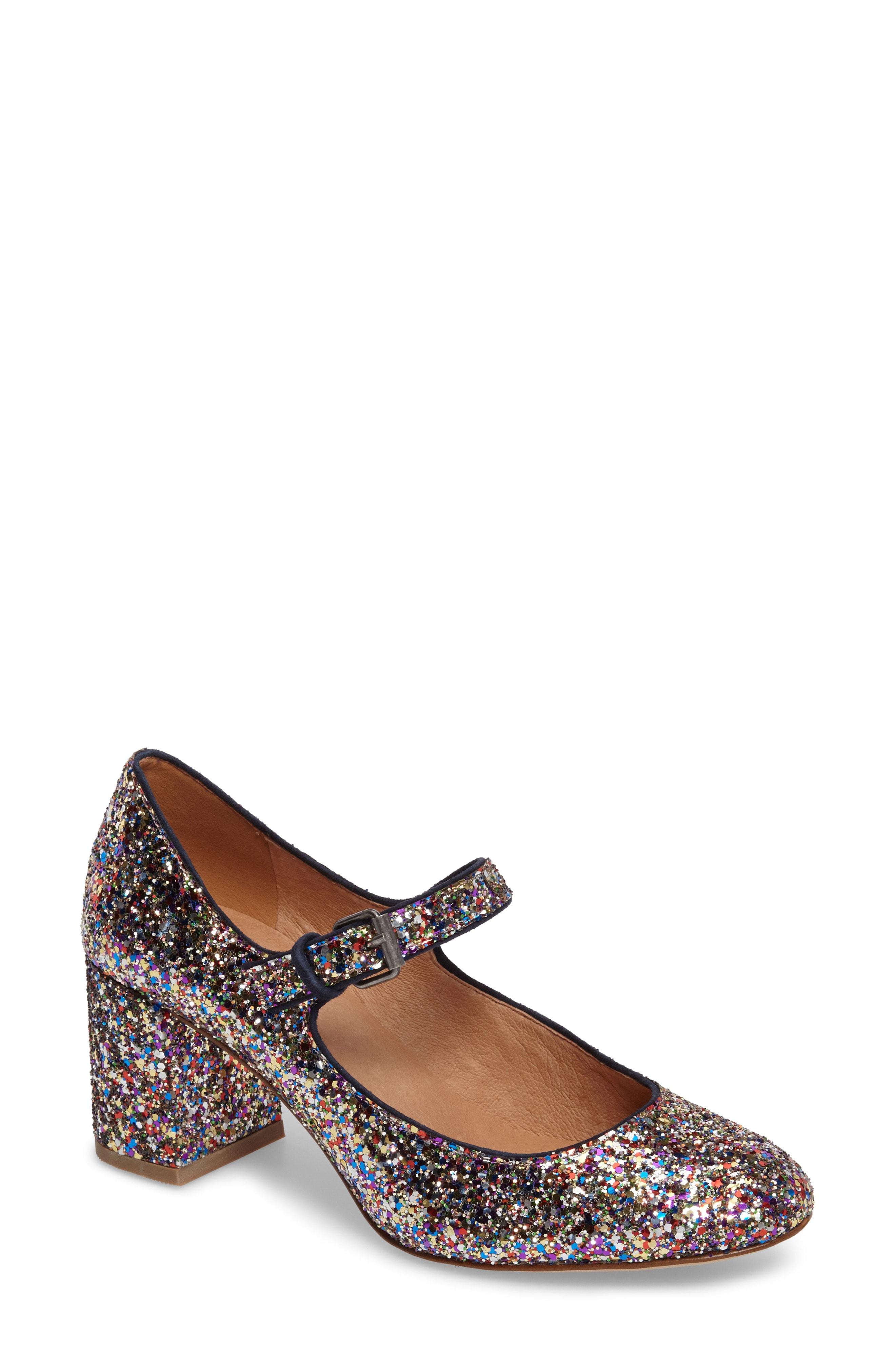 madewell mary jane glitter