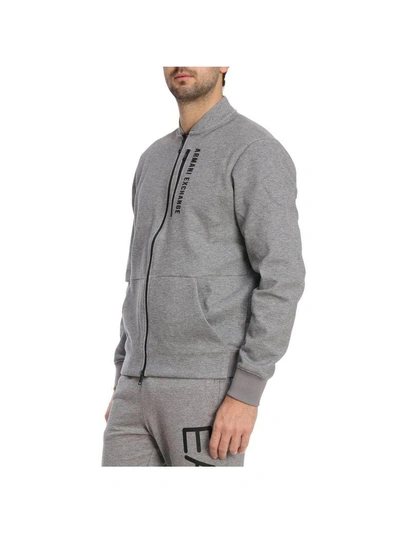 Shop Armani Collezioni Sweater Sweater Men Armani Exchange In Grey