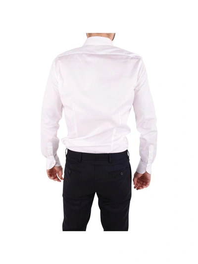 Shop Emanuel Ungaro Cotton Shirt In White