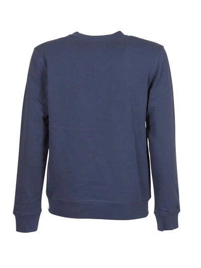 Shop Calvin Klein Jeans Est.1978 Logo Sweatshirt In Blu