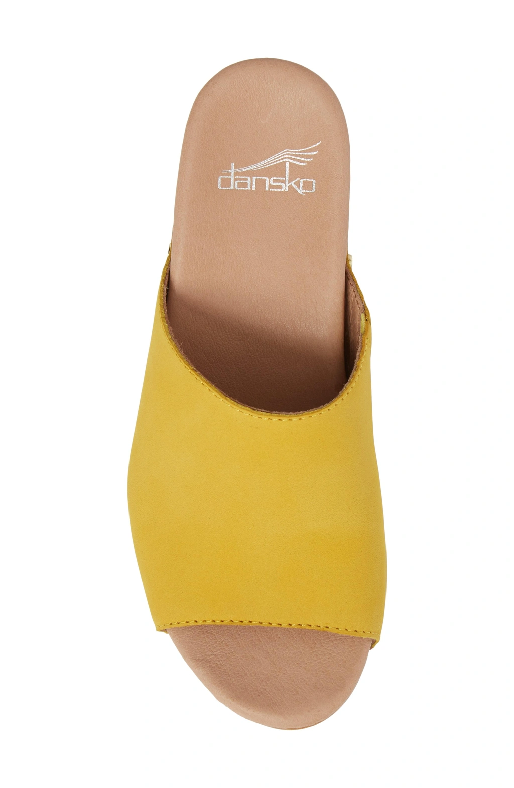 Dansko Maci Mule Sandal In Yellow Milled Nubuck Leather ModeSens