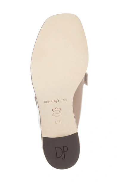 Shop Donald J Pliner Amalia Block Heel Sandal In Bone Leather