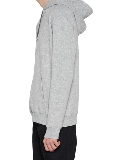 Shop Saint Laurent Hoodie In Grey