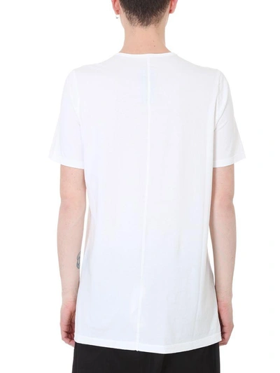 Shop Drkshdw Level Tee Milk Cotton T-shirt In White