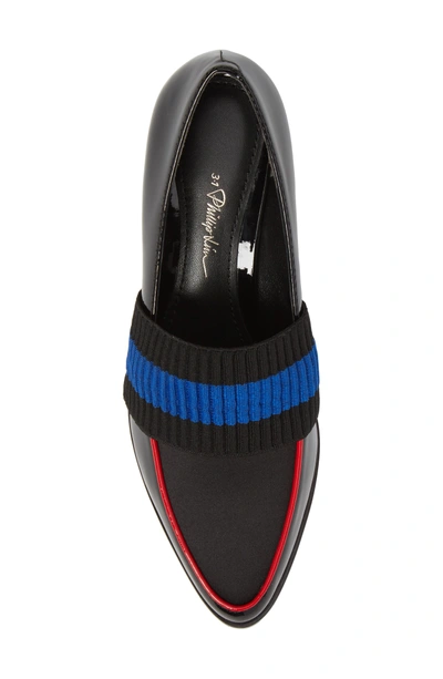 Shop 3.1 Phillip Lim / フィリップ リム Quinn Loafer In Black/ Red