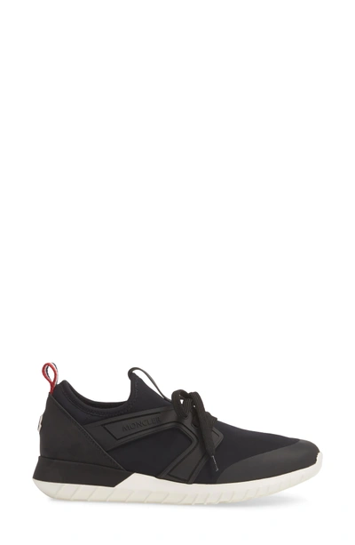 Shop Moncler Meline Lace-up Sneaker In Black