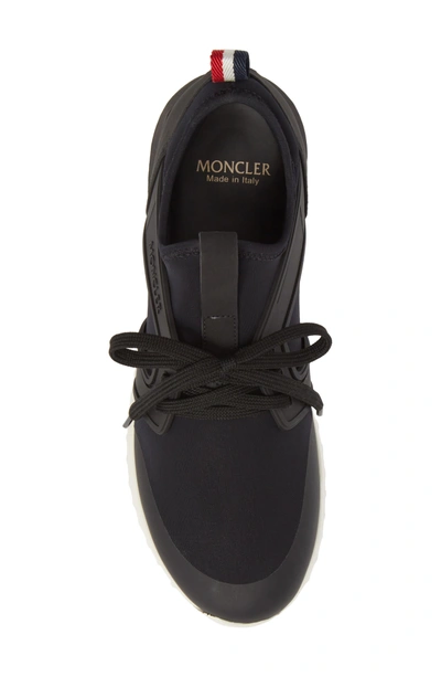 Shop Moncler Meline Lace-up Sneaker In Black