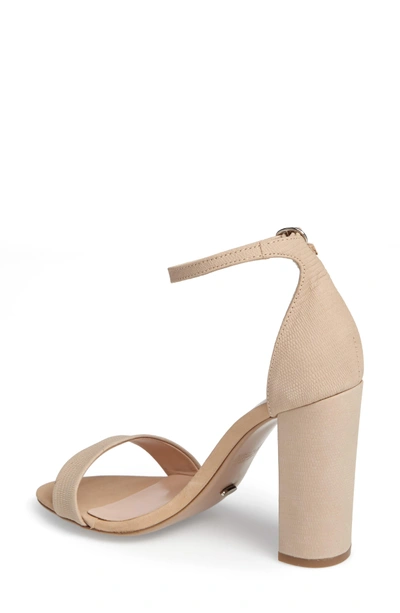 Shop Tony Bianco Kokomo Strappy Sandal In Skin Berlin