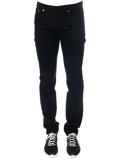 Shop Dior Black Denim Classic Jeans