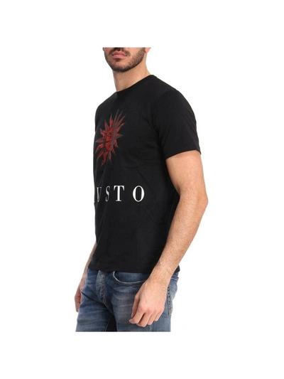 Shop Fausto Puglisi T-shirt T-shirt Men  In Black