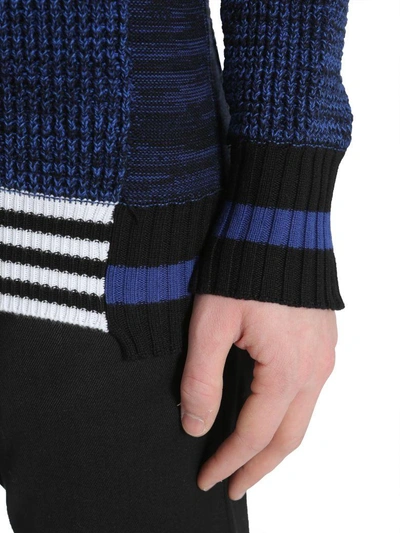 Shop Diesel Black Gold Kollay Sweater In Blue