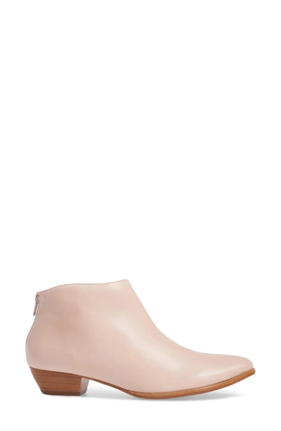 Shop Matisse Aida Low Bootie In Nude Leather