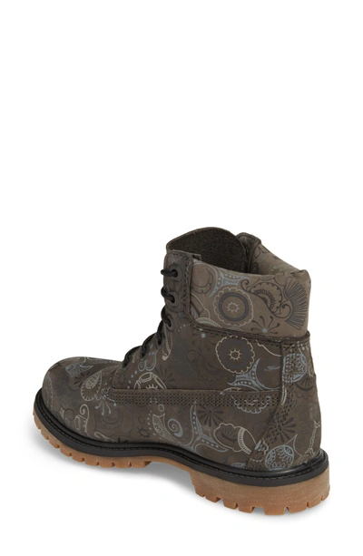 Shop Timberland Henna Premium Boot In Tornado Nubuck Leather