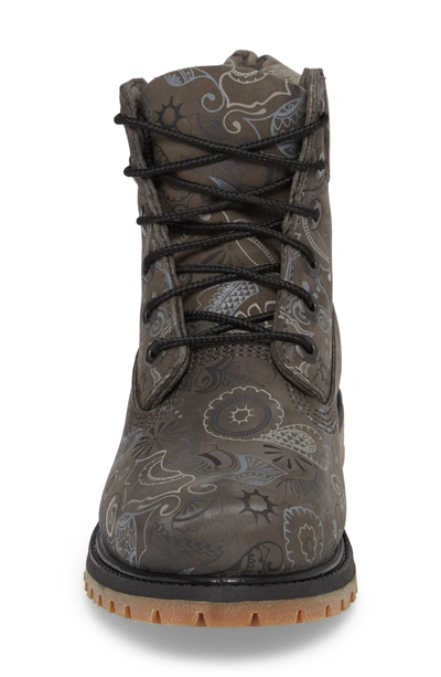 Shop Timberland Henna Premium Boot In Tornado Nubuck Leather