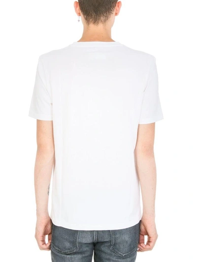 Shop Maison Margiela Basic T-shirt In White