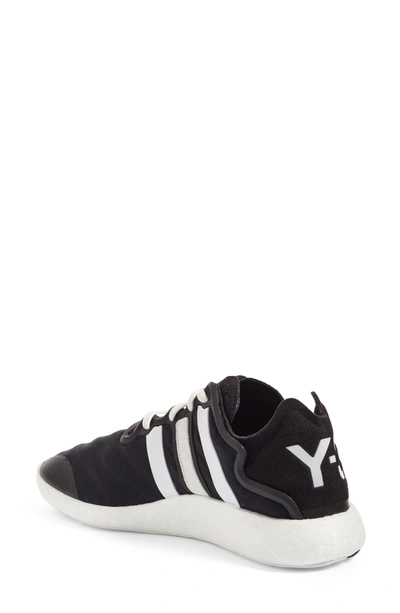 Shop Y-3 Yohji Run Sneaker In Core Black/ White/ Core Black