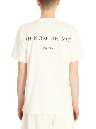 Shop Ih Nom Uh Nit White Cotton T-shirt