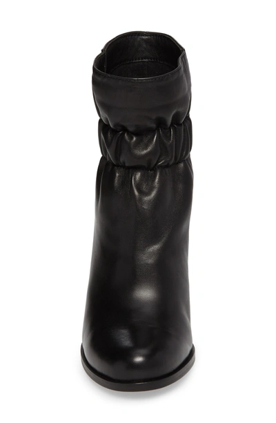 Shop Splendid Rebecca Wedge Bootie In Black Leather