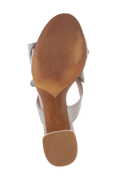 Shop Tabitha Simmons Barbi Bow Sandal In Grey