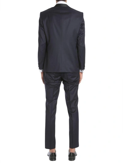 Shop Hugo Boss Herwyn/gewon Suit In Blu