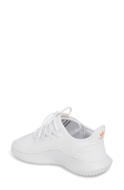 Shop Adidas Originals Tubular Shadow Sneaker In White/ White/ Core Black