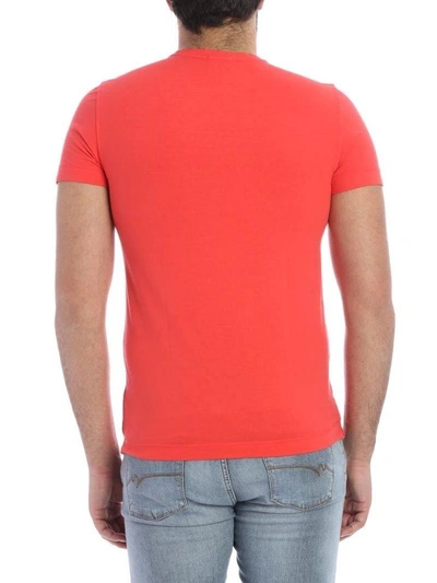 Shop Drumohr T-shirt Cotton In Orange