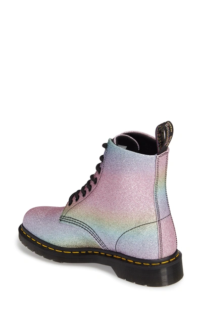 Shop Dr. Martens' Pascal Glitter Boot In Multi Glitter