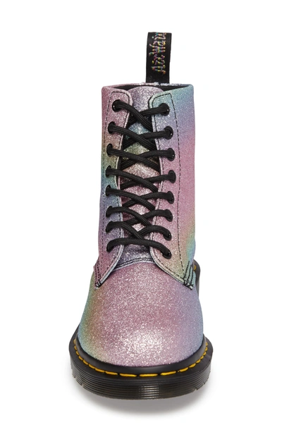 Shop Dr. Martens' Pascal Glitter Boot In Multi Glitter