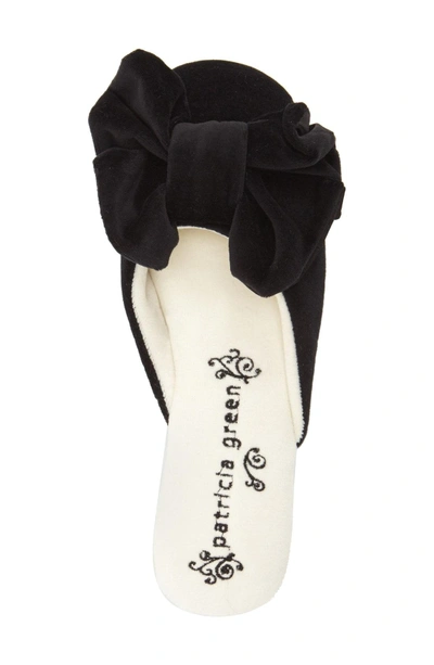 Shop Patricia Green 'betty' Slipper In Black Polyester