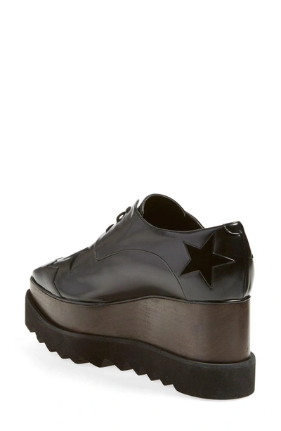 Shop Stella Mccartney 'elyse' Platform Derby In Black