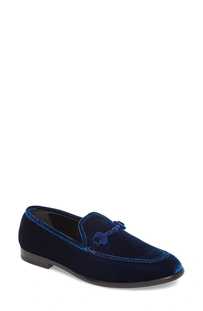 Shop Jimmy Choo Marti Loafer In Navy