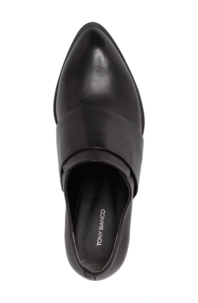Shop Tony Bianco Dilla Loafer In Black Calais Leather