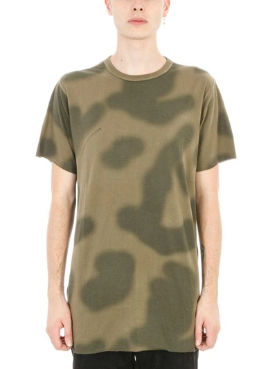 Shop Maharishi Camouflage Cotton T-shirt In Green
