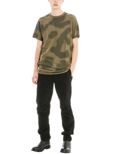 Shop Maharishi Camouflage Cotton T-shirt In Green