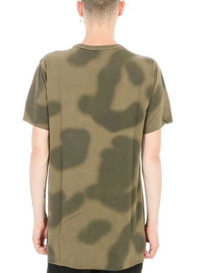 Shop Maharishi Camouflage Cotton T-shirt In Green