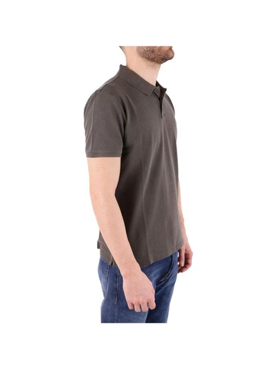 Shop Woolrich Cotton Polo Shirt In Military Green