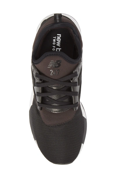 Shop New Balance Sport Style 247 Sneaker In Onyx