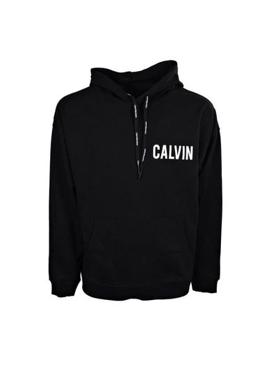 Shop Calvin Klein Jeans Est.1978 Calvin Klein Oversized Logo Hoodie In Ck Black