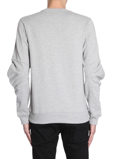 Shop Comme Des Garçons Shirt Sweatshirt With Ergonomic Sleeves In Grigio