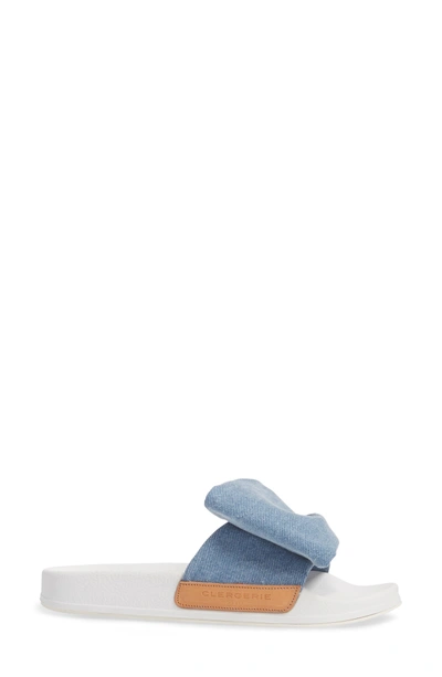 Shop Robert Clergerie Wendyd Slide Sandal In Denim