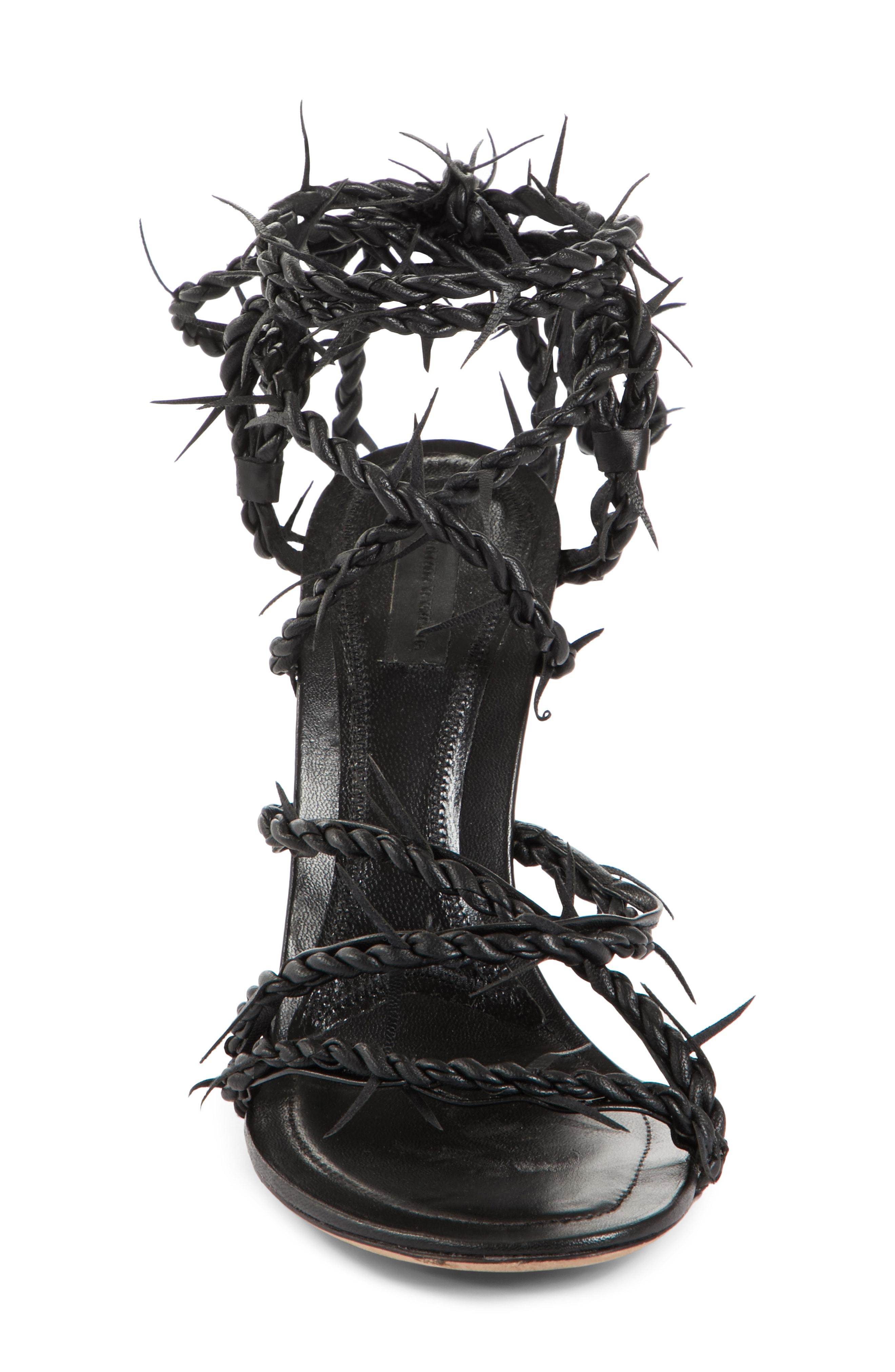 alexander wang barb wire heels