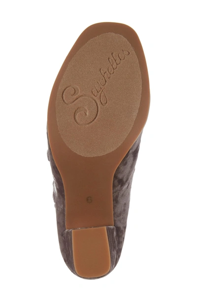 Shop Seychelles Kayak Sandal In Grey Velvet