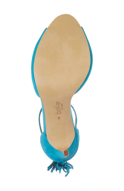 Shop Botkier Anna Sandal In Turquoise Suede