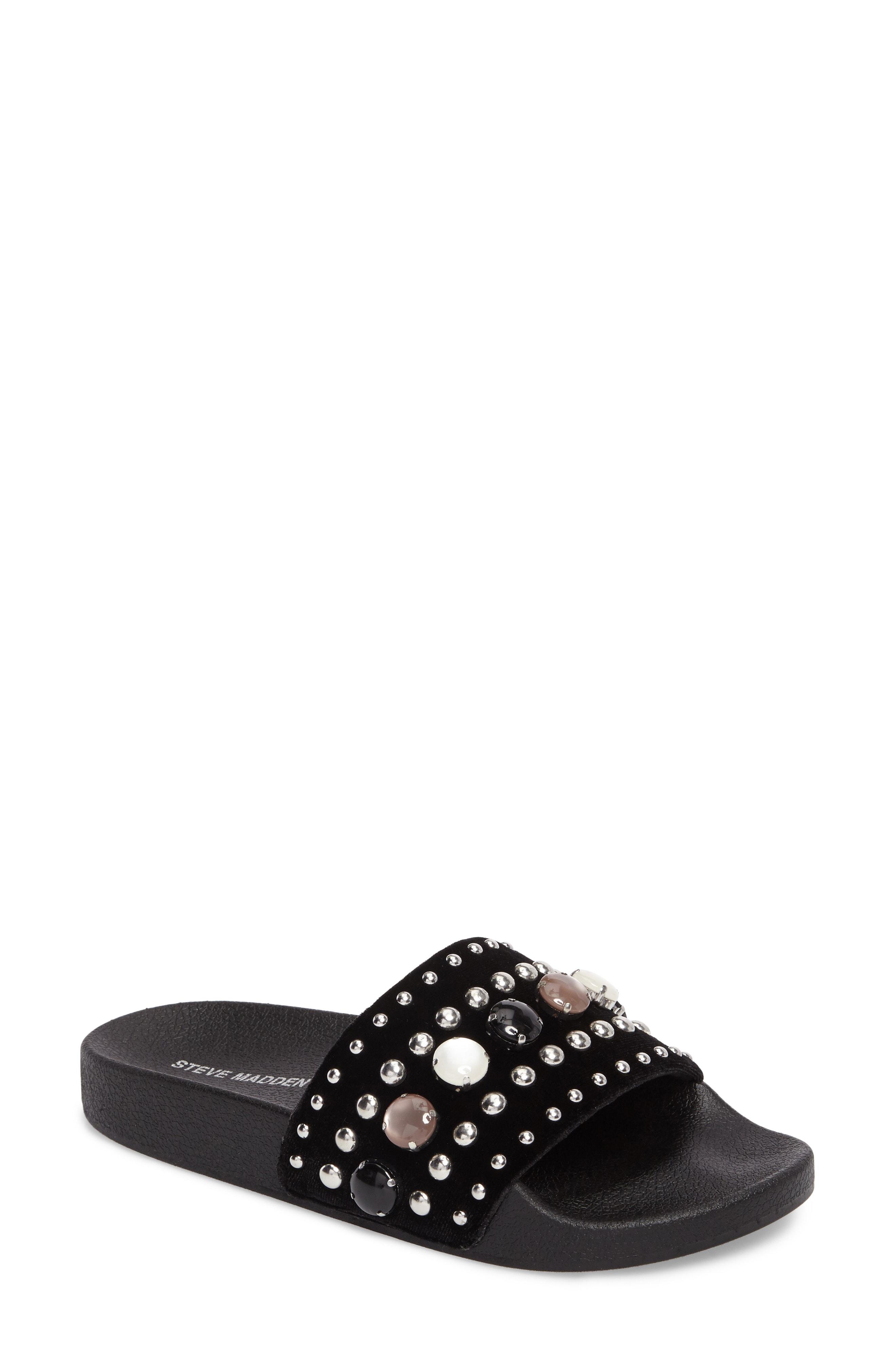 steve madden pearl slides