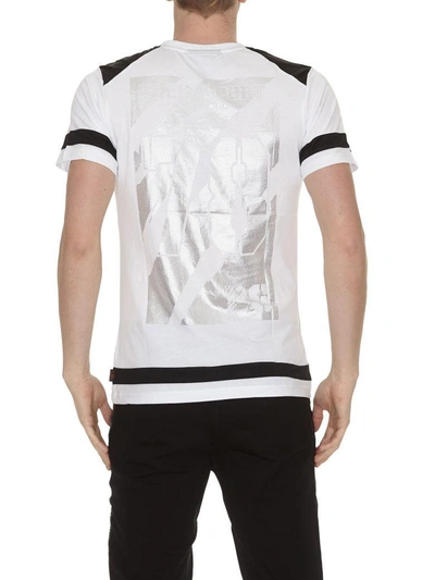 Shop Philipp Plein Reason T-shirt In White-silver