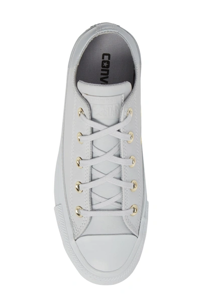 Shop Converse Chuck Taylor All Star Colorblock Ox Sneaker In Pure Platinum